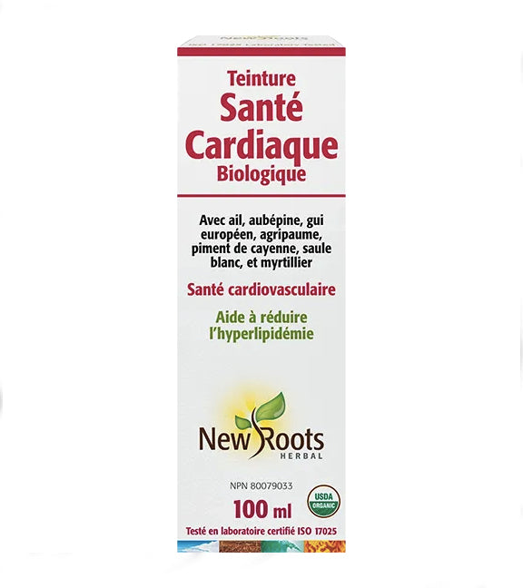 Teinture Santé Cardiaque Biologique - New Roots - 100ml